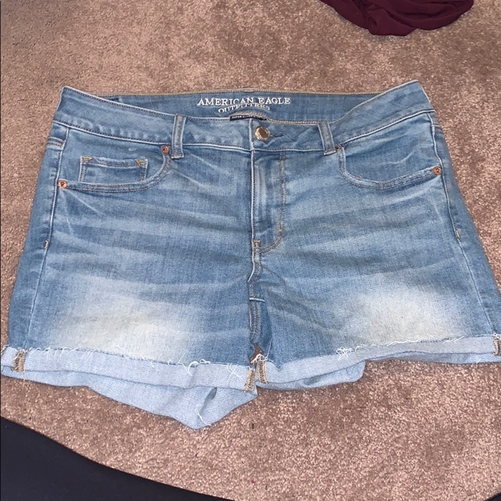 american eagle jean shorts